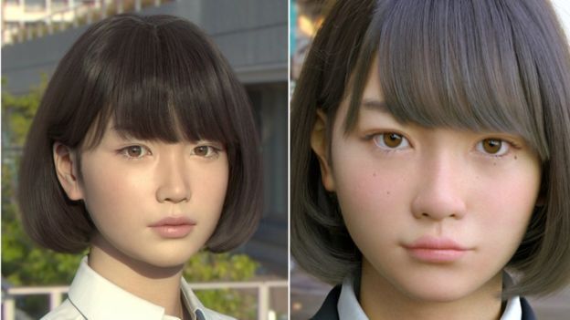 Facial girl japanese