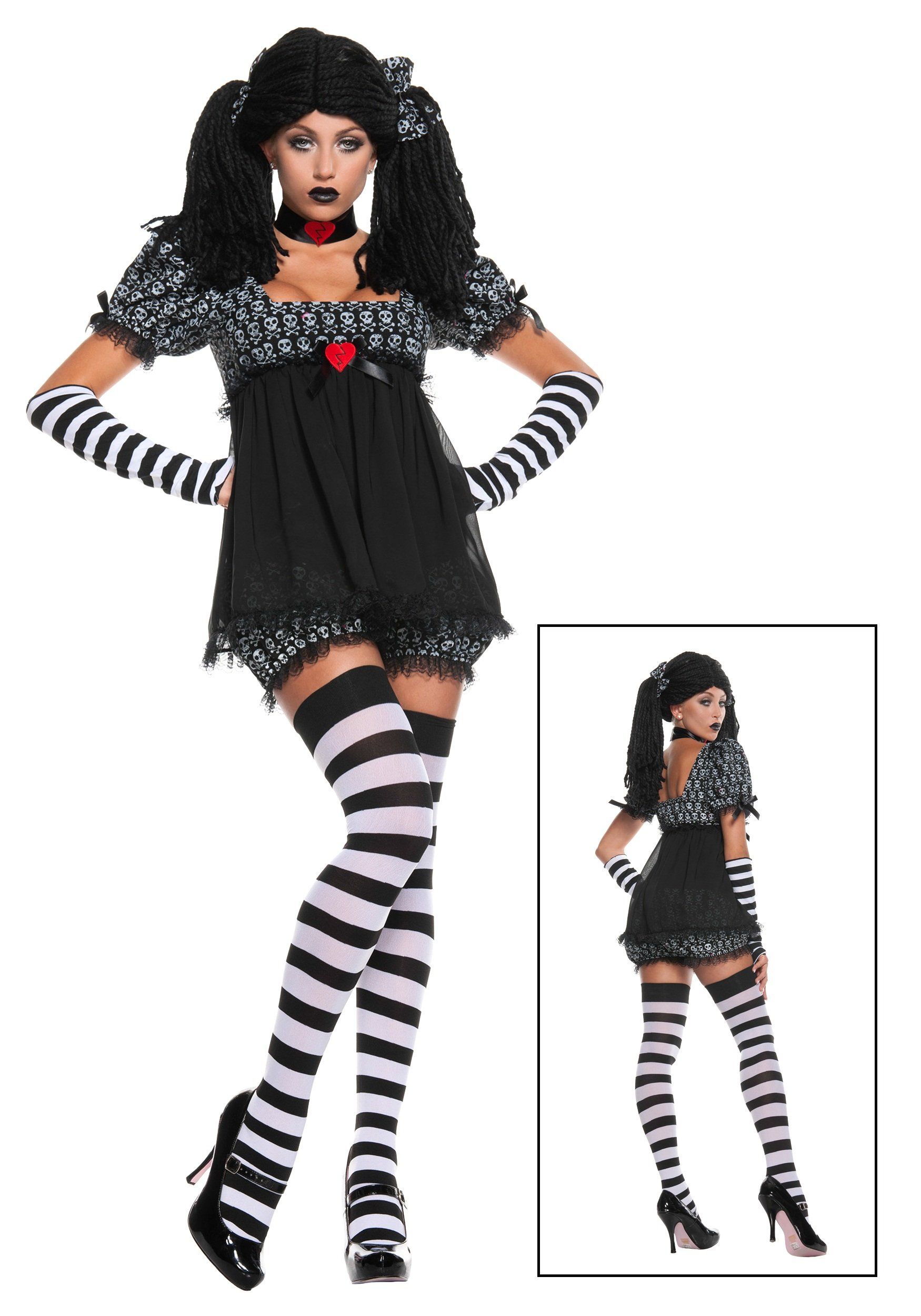 Goth slut halloween costume