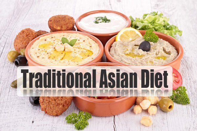 Health food asian