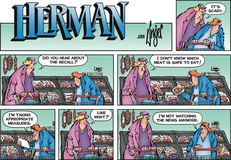 Baker reccomend Herman comic strip archive