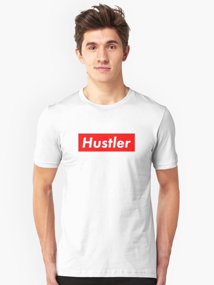 Hustler clothing strip down tee