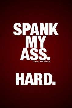 Ive been naughty spank me hard