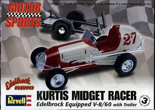 Kurtis midget racer from revell