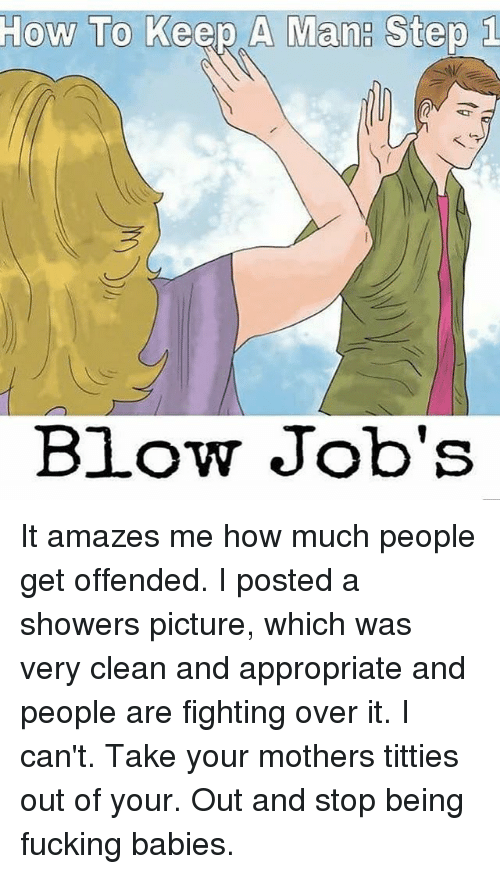 Line of men get blow jobs