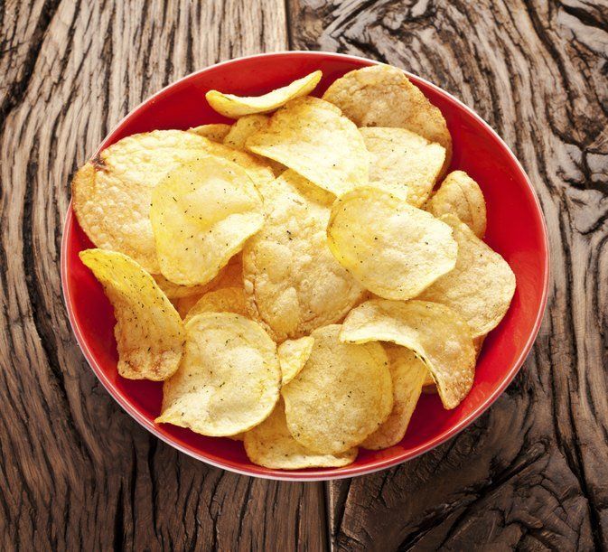 Potato chip warning anal