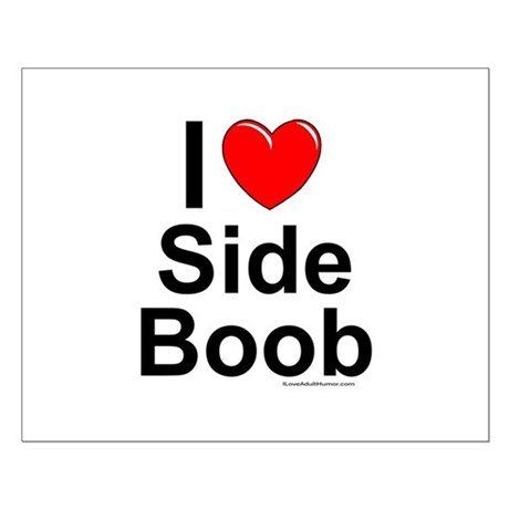 Side boob poster