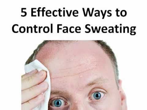 best of Facial drug sweating of Signs