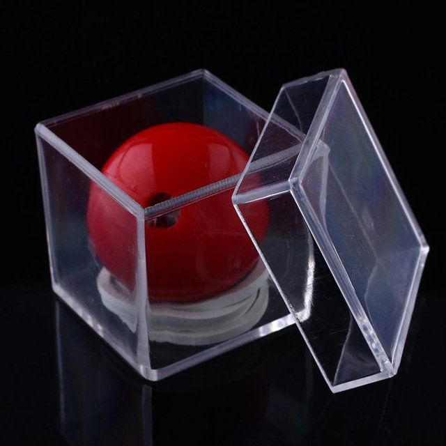 Power S. reccomend Solid ball penetrates transparent cube trick