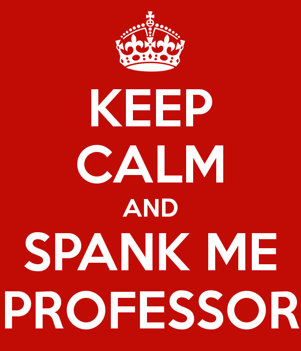 best of Proffesor Spank me