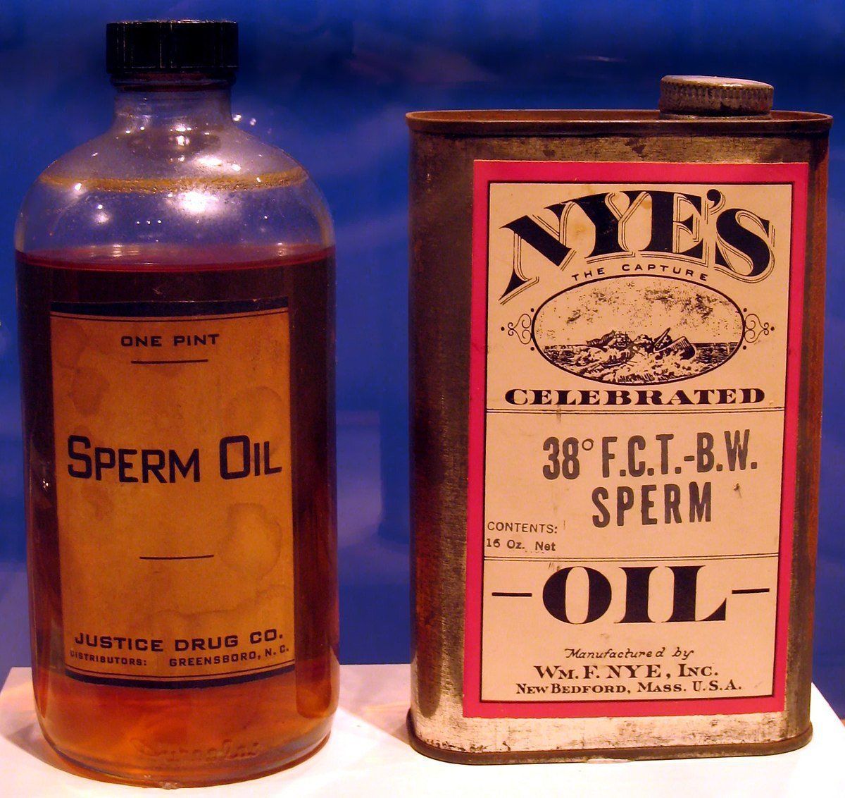 Dogwatch reccomend Sperm whale oil 1800s