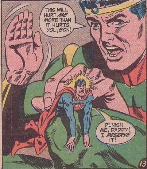 Princess reccomend Superman papa spank
