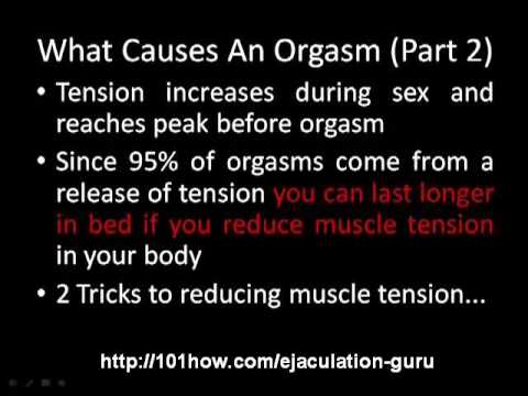 Techniques for male orgasm