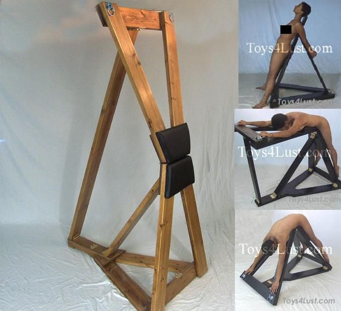 X shaped bondage tables