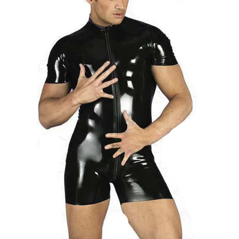 Lycra catsuit with front zipper