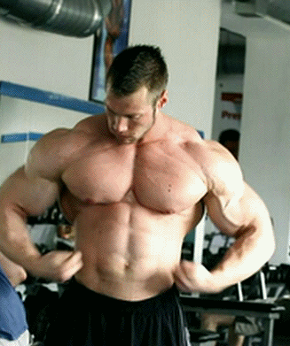 best of Model flex biceps chest arms fitness