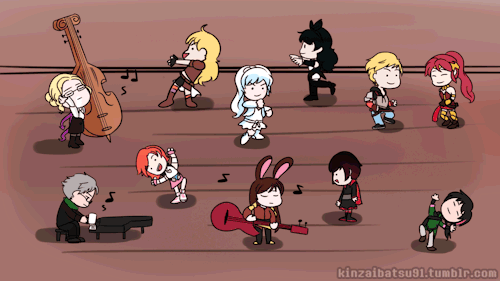 best of Sexy oppai dance with rwby yangs