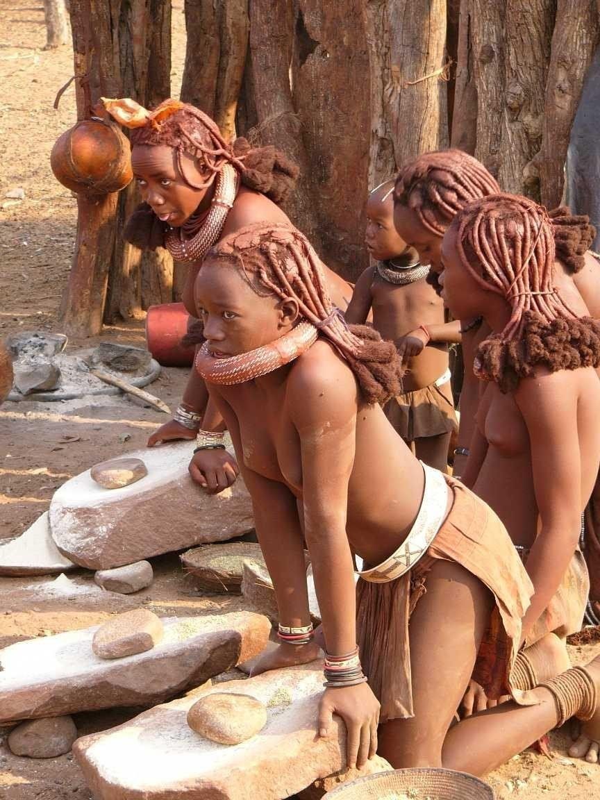 Tribal body paint ebonx ebony nude image