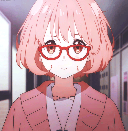 Pigtail reccomend pink haired babe with glasses takes