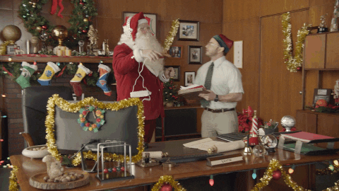 Thief caught handed undercover santa jingles