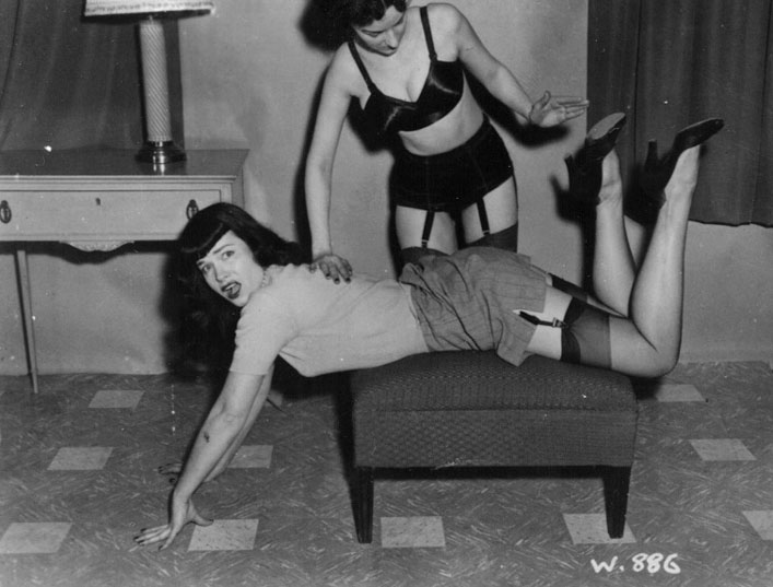 best of Rare bettie girl spanked page slave