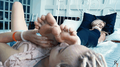 Clean size ticklish soles