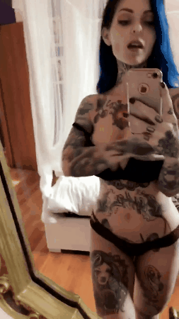 Gecko reccomend massive tattoed titties