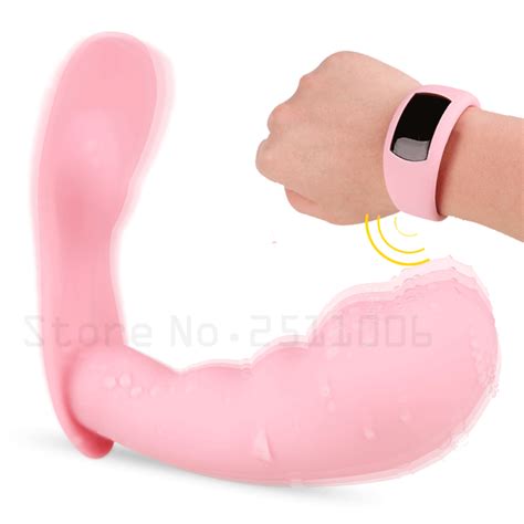 Girl with remote control vibrating thong
