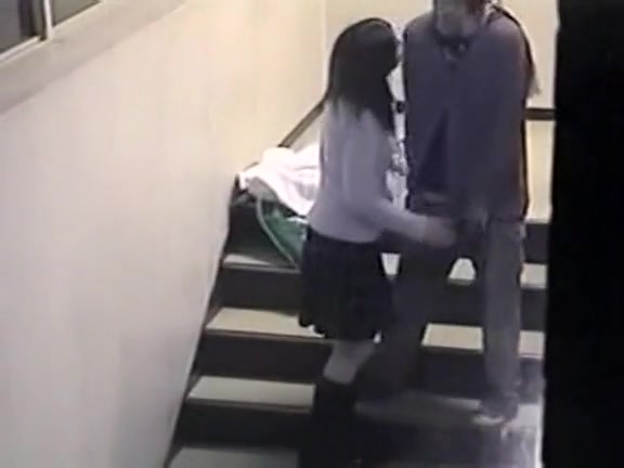 Shoe S. reccomend japanese couple caught fucking stairs