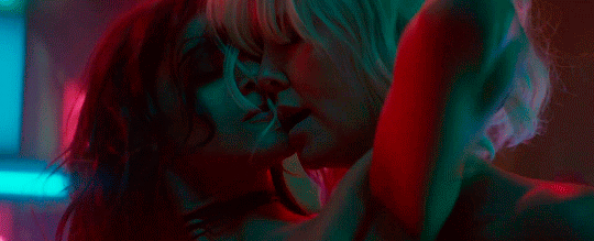 Lesbian scene atomic blonde