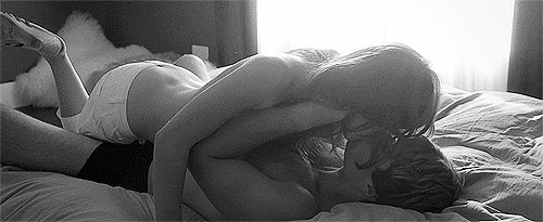 Tongues teasing each other erotic passionate